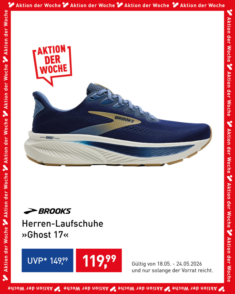 Brooks Laufschuh in der Farbe dunkelblau
