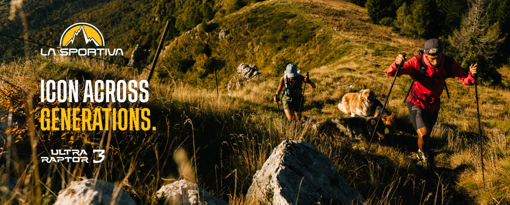 Intersport-Flyer mit einem roten Mountainbike, platziert in einer Frühlingswiese mit Baum und Osterkorb.